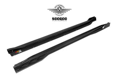 BMW XM G09 2023-ON with Aftermarket Parts - Side Skirts Dry Pre-preg Carbon Fiber from SOOQOO USA