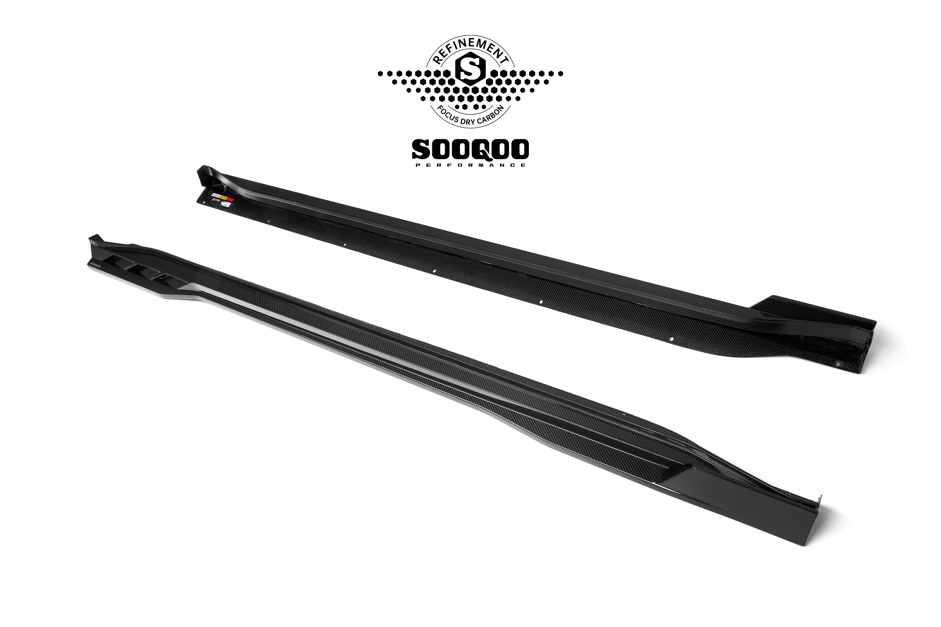 BMW XM G09 2023-ON with Aftermarket Parts - Side Skirts Dry Pre-preg Carbon Fiber from SOOQOO USA