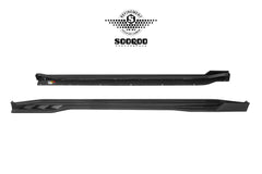 BMW XM G09 2023-ON with Aftermarket Parts - Side Skirts Dry Pre-preg Carbon Fiber from SOOQOO USA