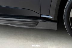BMW XM G09 2023-ON with Aftermarket Parts - Side Skirts Dry Pre-preg Carbon Fiber from SOOQOO USA