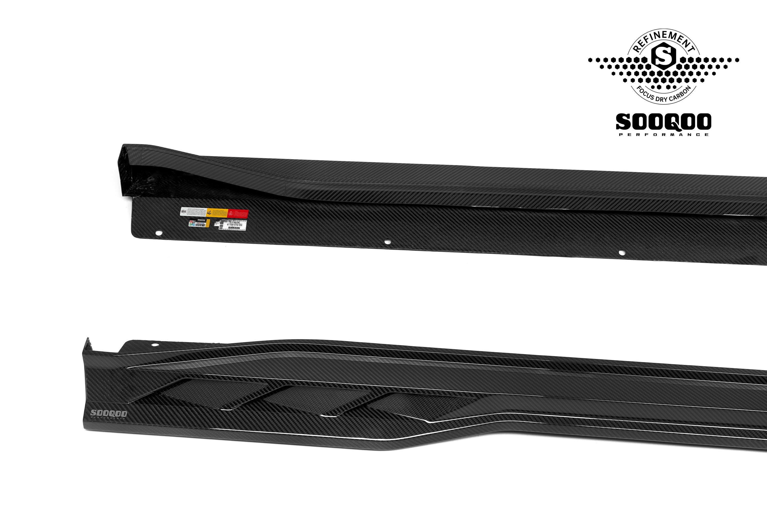 BMW XM G09 2023-ON with Aftermarket Parts - Side Skirts Dry Pre-preg Carbon Fiber from SOOQOO USA