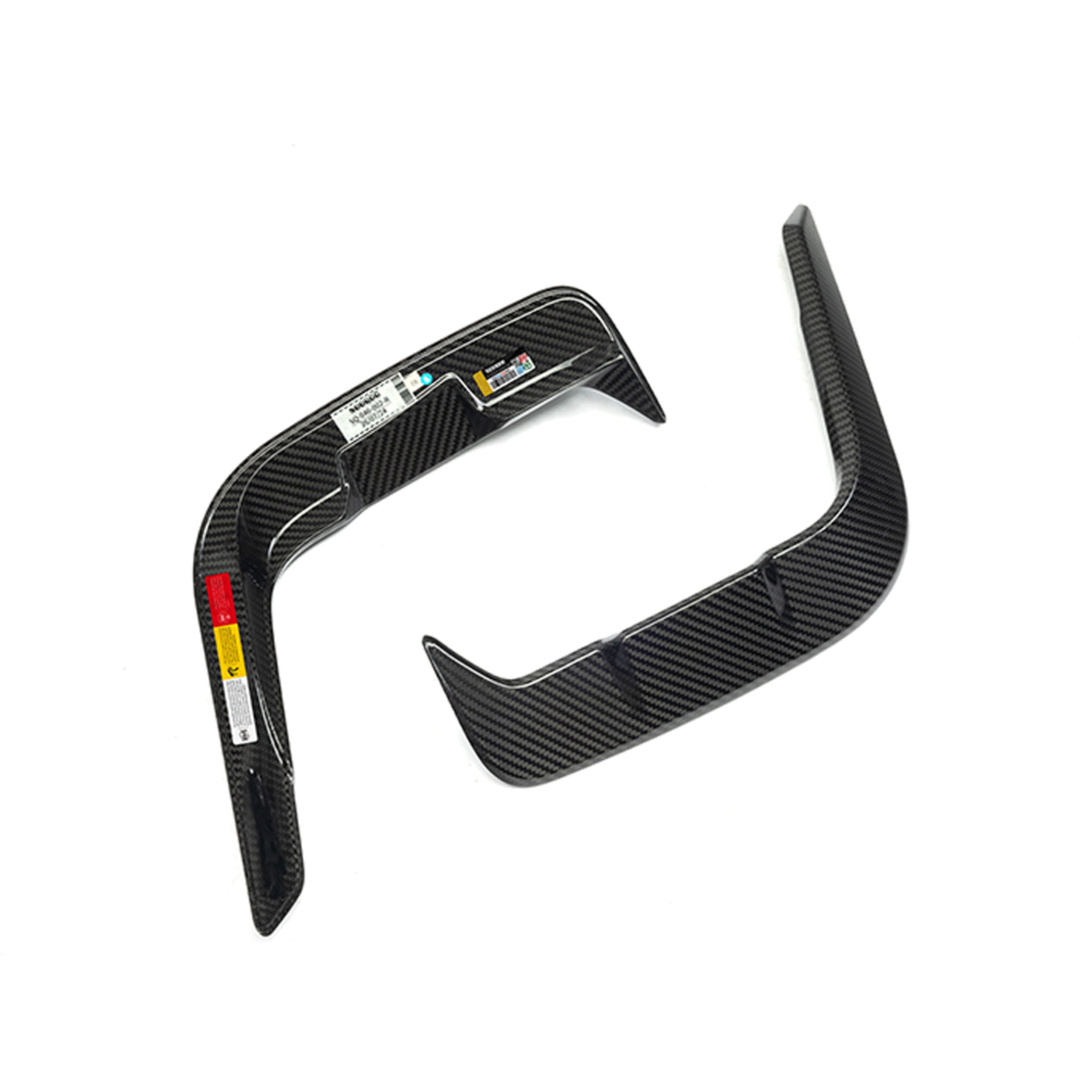 BMW Z4 G29 M40i / sDrive30i LCI 2023 2024 2025 2026 with Aftermarket Parts - Front Canards Dry Pre-preg Carbon Fiber from SOOQOO USA