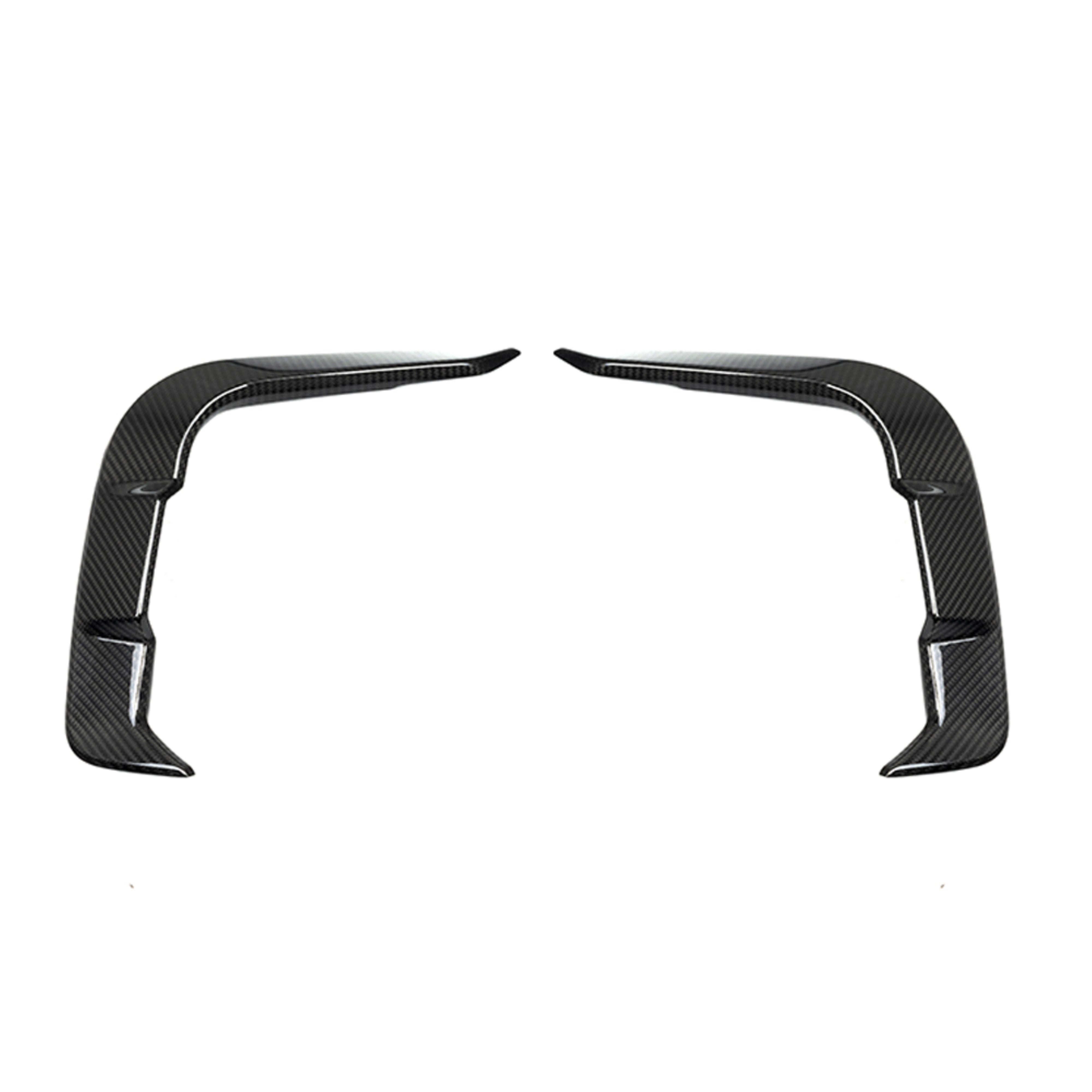 BMW Z4 G29 M40i / sDrive30i LCI 2023 2024 2025 2026 with Aftermarket Parts - Front Canards Dry Pre-preg Carbon Fiber from SOOQOO USA