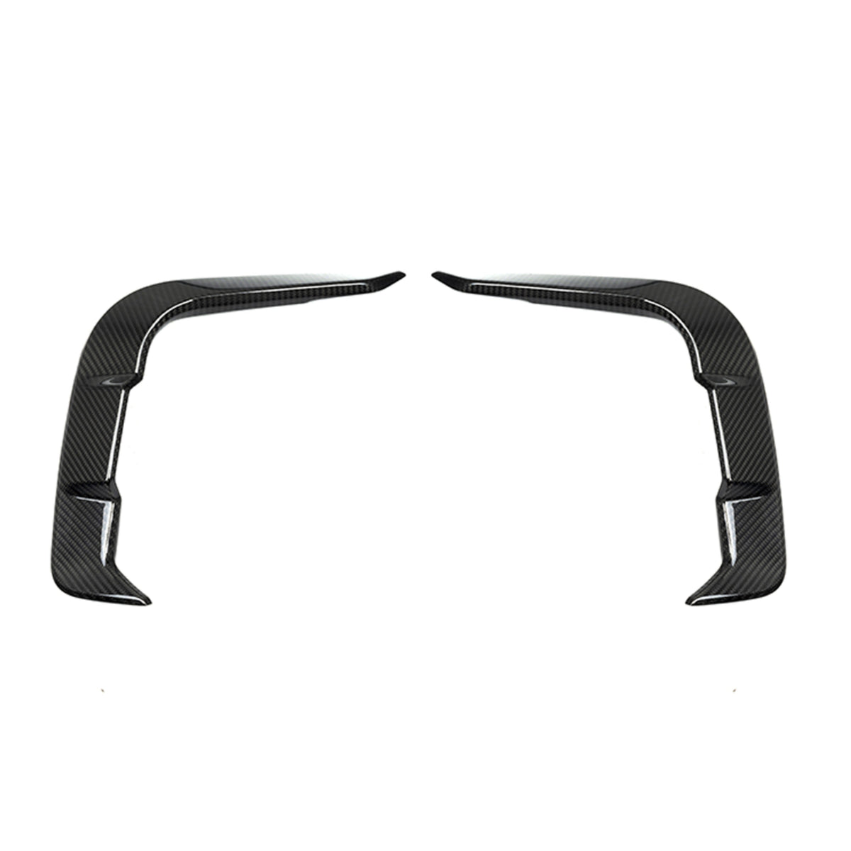 BMW Z4 G29 M40i / sDrive30i LCI 2023 2024 2025 2026 with Aftermarket Parts - Front Canards Dry Pre-preg Carbon Fiber from SOOQOO USA