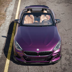 BMW Z4 G29 M40i / sDrive30i LCI 2023-ON with Aftermarket Parts - Front Lip Dry Pre-preg Carbon Fiber from SOOQOO USA