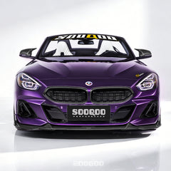 BMW Z4 G29 M40i / sDrive30i LCI 2023-ON with Aftermarket Parts - Front Lip Dry Pre-preg Carbon Fiber from SOOQOO USA