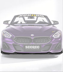 BMW Z4 G29 M40i / sDrive30i LCI 2023-ON with Aftermarket Parts - Front Lip Dry Pre-preg Carbon Fiber from SOOQOO USA