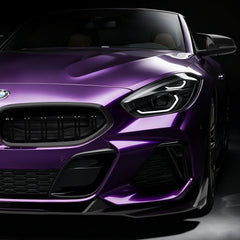 BMW Z4 G29 M40i / sDrive30i LCI 2023-ON with Aftermarket Parts - Front Lip Dry Pre-preg Carbon Fiber from SOOQOO USA