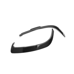 BMW Z4 G29 M40i / sDrive30i Pre-LCI & LCI 2019-ON with Aftermarket Parts - Rear Bumper Side Valances Inserts Dry Pre-preg Carbon Fiber from SOOQOO USA
