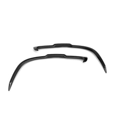 BMW Z4 G29 M40i / sDrive30i Pre-LCI & LCI 2019-ON with Aftermarket Parts - Rear Bumper Side Valances Inserts Dry Pre-preg Carbon Fiber from SOOQOO USA