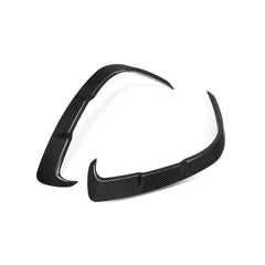 BMW Z4 G29 M40i / sDrive30i Pre-LCI & LCI 2019-ON with Aftermarket Parts - Rear Bumper Side Valances Inserts Dry Pre-preg Carbon Fiber from SOOQOO USA
