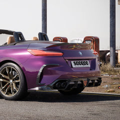 BMW Z4 G29 M40i / sDrive30i Pre-LCI & LCI 2019-ON with Aftermarket Parts - Rear Lip Spoiler Dry Pre-preg Carbon Fiber from SOOQOO USA