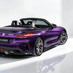 BMW Z4 G29 M40i / sDrive30i Pre-LCI & LCI 2019-ON with Aftermarket Parts - Side Skirts Dry Pre-preg Carbon Fiber from SOOQOO USA