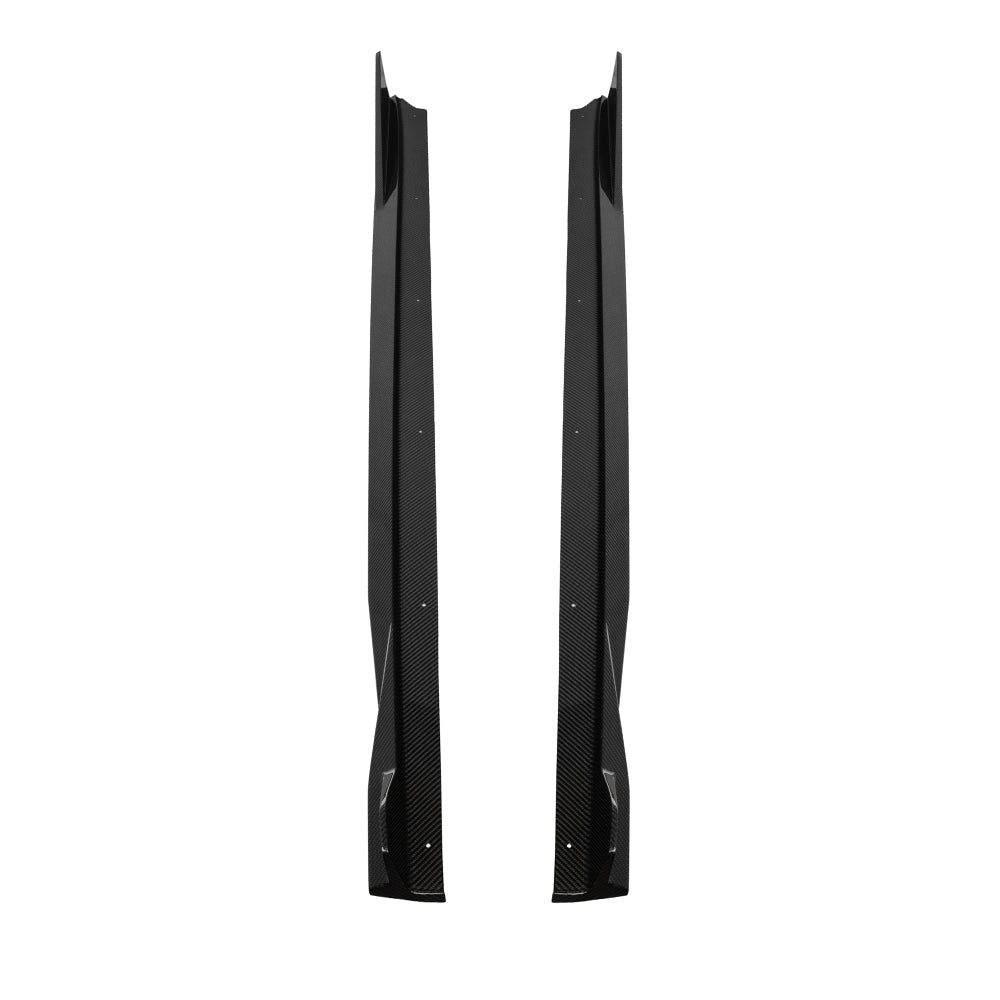 BMW Z4 G29 M40i / sDrive30i Pre-LCI & LCI 2019-ON with Aftermarket Parts - Side Skirts Dry Pre-preg Carbon Fiber from SOOQOO USA