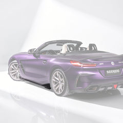 BMW Z4 G29 M40i / sDrive30i Pre-LCI & LCI 2019-ON with Aftermarket Parts - Side Skirts Dry Pre-preg Carbon Fiber from SOOQOO USA