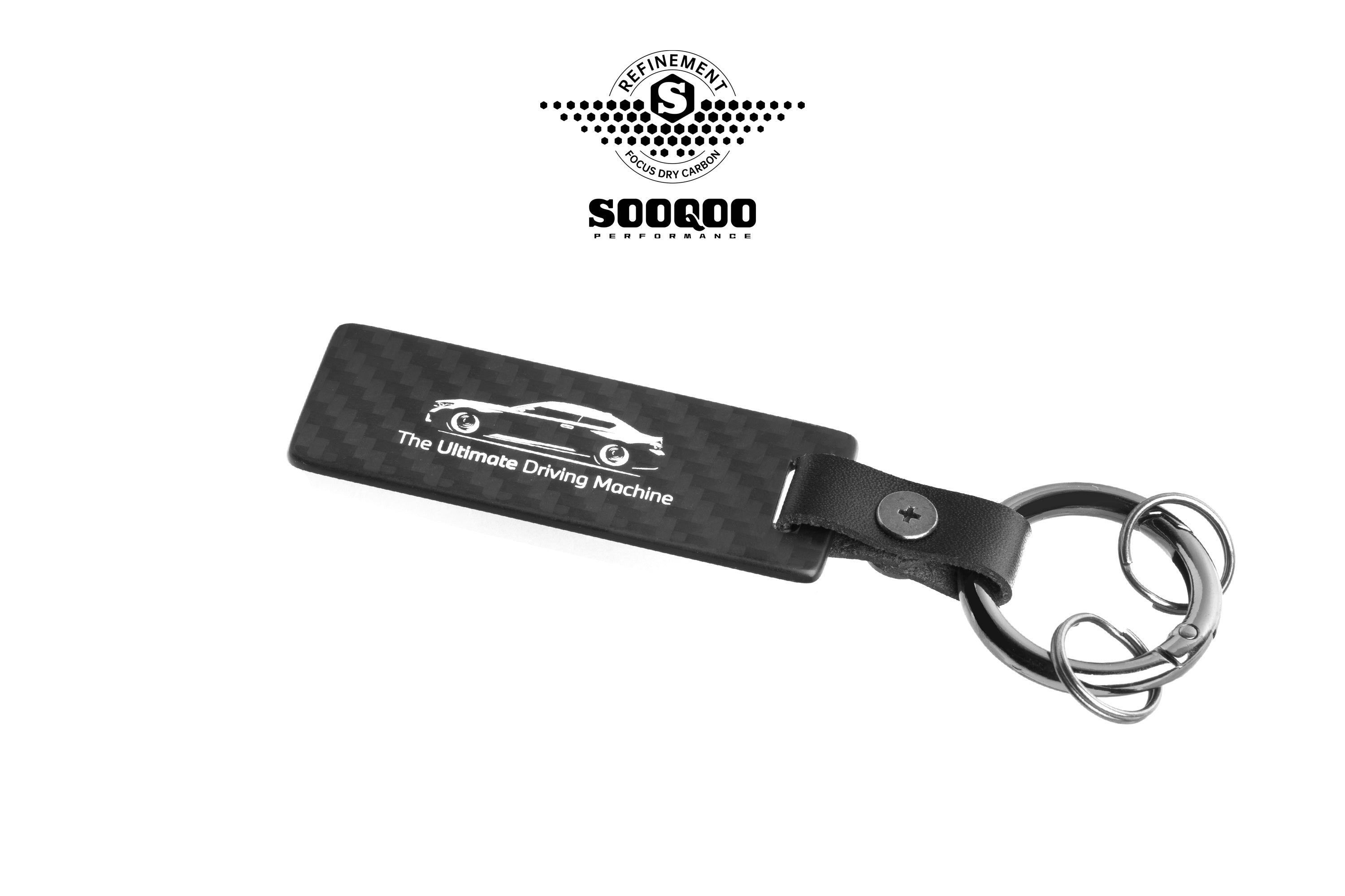 Life Gear with Aftermarket Parts - A Style Keychain Keyring?Carbon Fiber from SOOQOO USA
