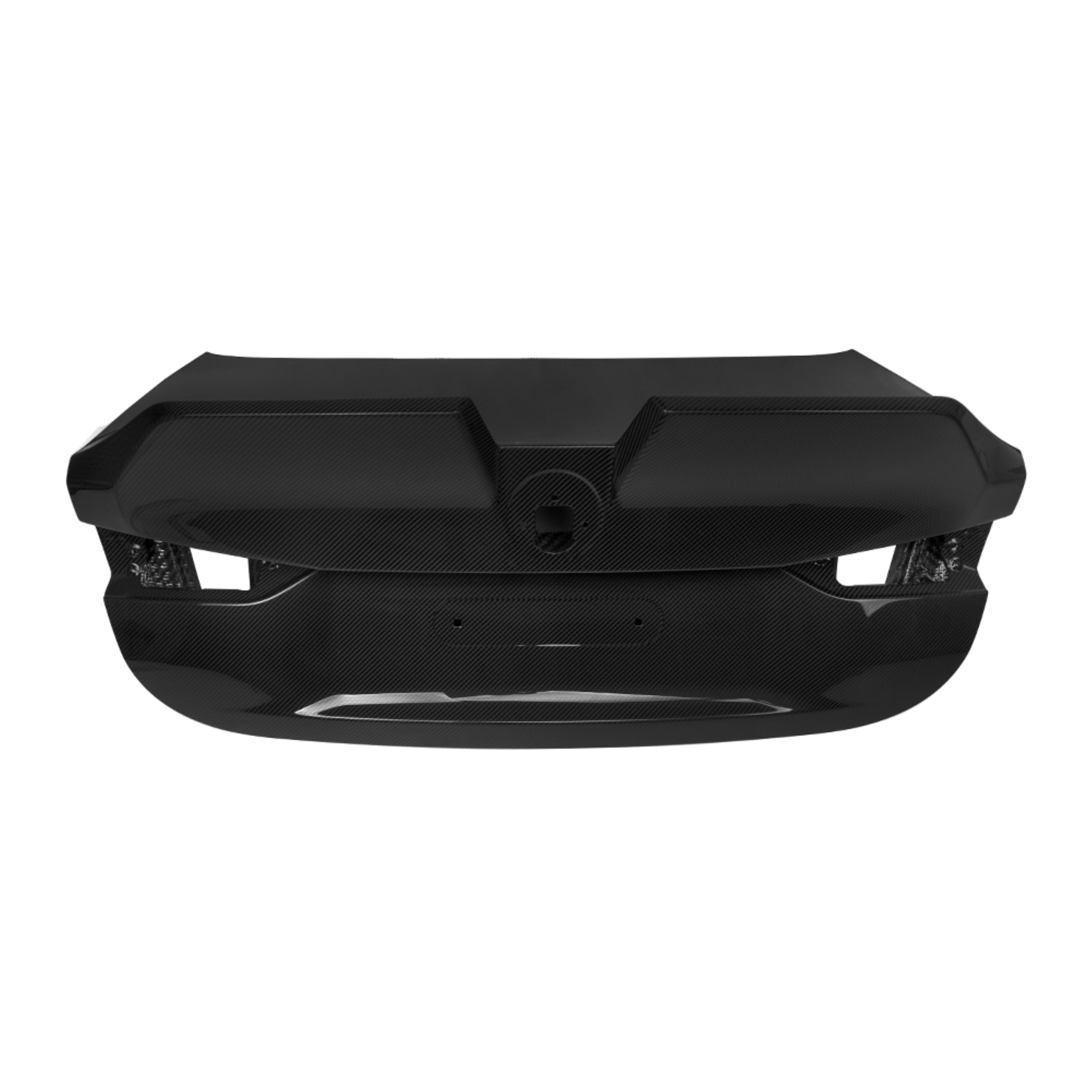 BMW M4 G82 2021-ON & 4 Series G22 430i M440i 2020-ON with Aftermarket Parts - V1 Rear Trunk Dry Pre-preg Carbon Fiber from SOOQOO USA