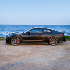 BMW M4 G82 2021-ON & 4 Series G22 430i M440i 2020-ON with Aftermarket Parts - V1 Rear Trunk Dry Pre-preg Carbon Fiber from SOOQOO USA