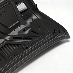 BMW M4 G82 2021-ON & 4 Series G22 430i M440i 2020-ON with Aftermarket Parts - V2 Rear Trunk FRP from SOOQOO USA