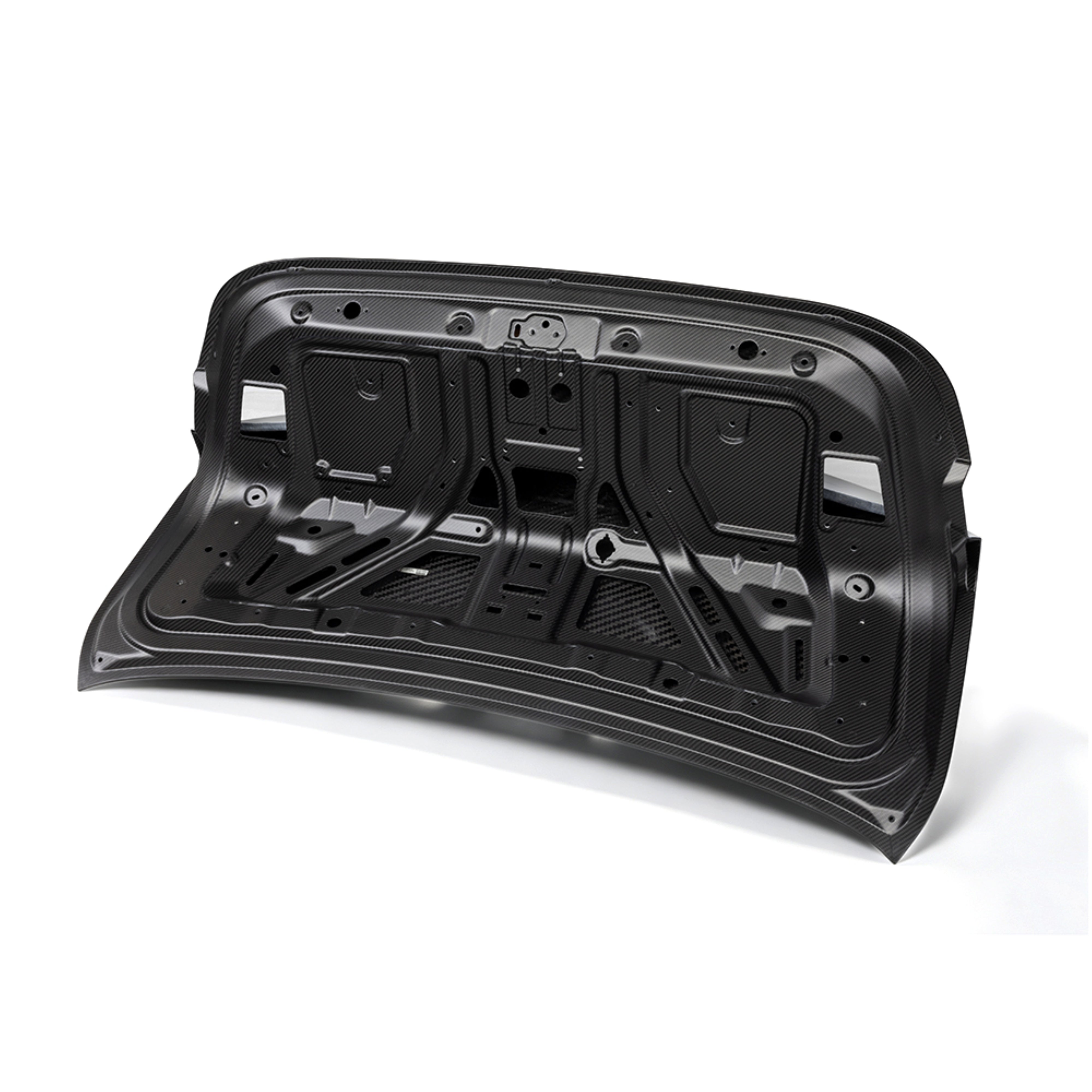 BMW M4 G82 2021-ON & 4 Series G22 430i M440i 2020-ON with Aftermarket Parts - V2 Rear Trunk FRP from SOOQOO USA