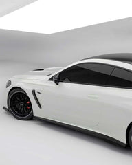 Mercedes Benz CLE-Class AMG CLE 53 / 450 / 300 C236 A236 2024-ON with Aftermarket Parts - Side Skirts Dry Pre-preg Carbon Fiber from SOOQOO USA