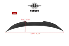 Mercedes Benz CLE-Class AMG CLE 53 / 450 / 300 C236 2024-ON with Aftermarket Parts - Rear Lip Spoiler Dry Pre-preg Carbon Fiber from SOOQOO USA