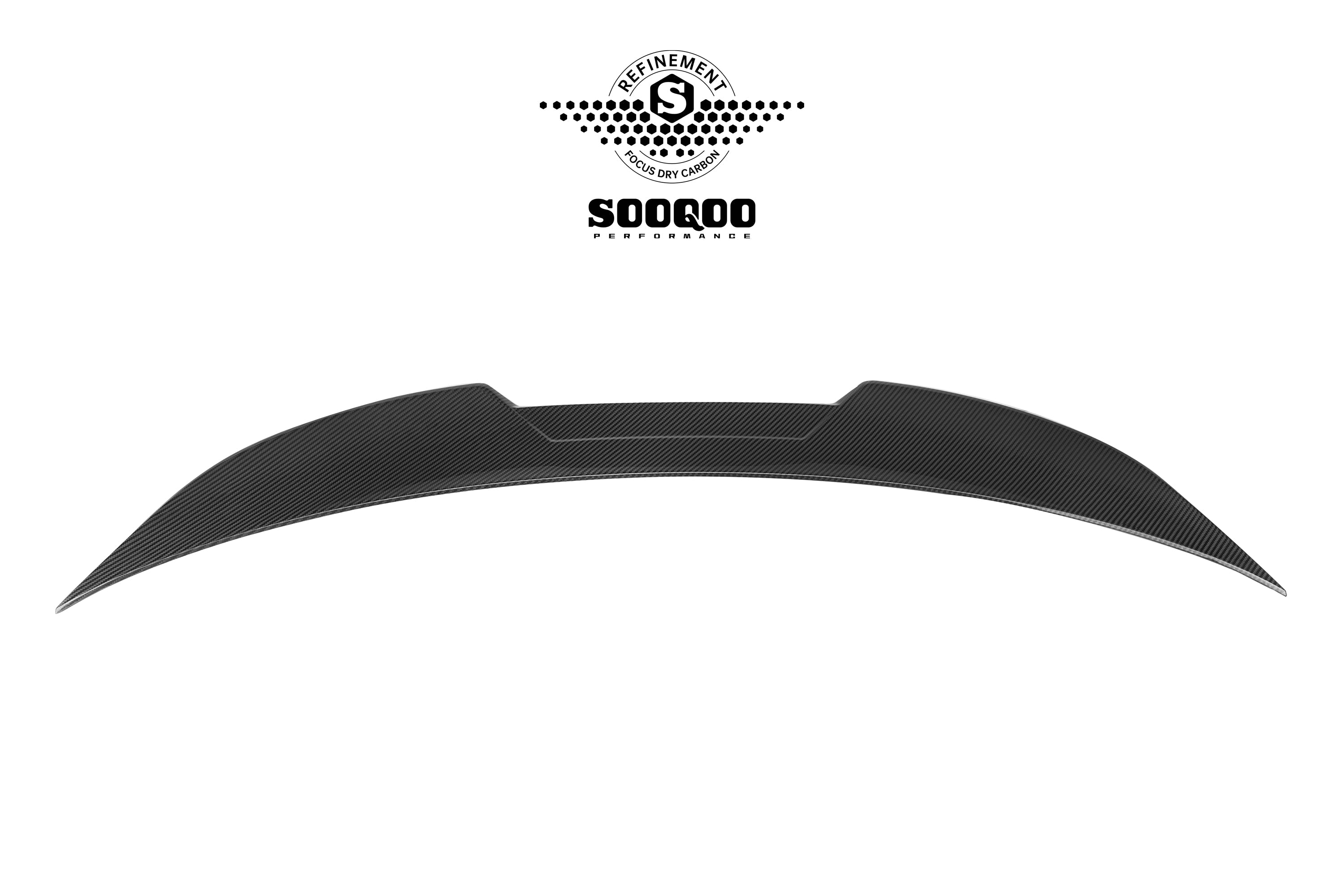 Mercedes Benz CLE-Class AMG CLE 53 / 450 / 300 C236 2024-ON with Aftermarket Parts - Rear Lip Spoiler Dry Pre-preg Carbon Fiber from SOOQOO USA