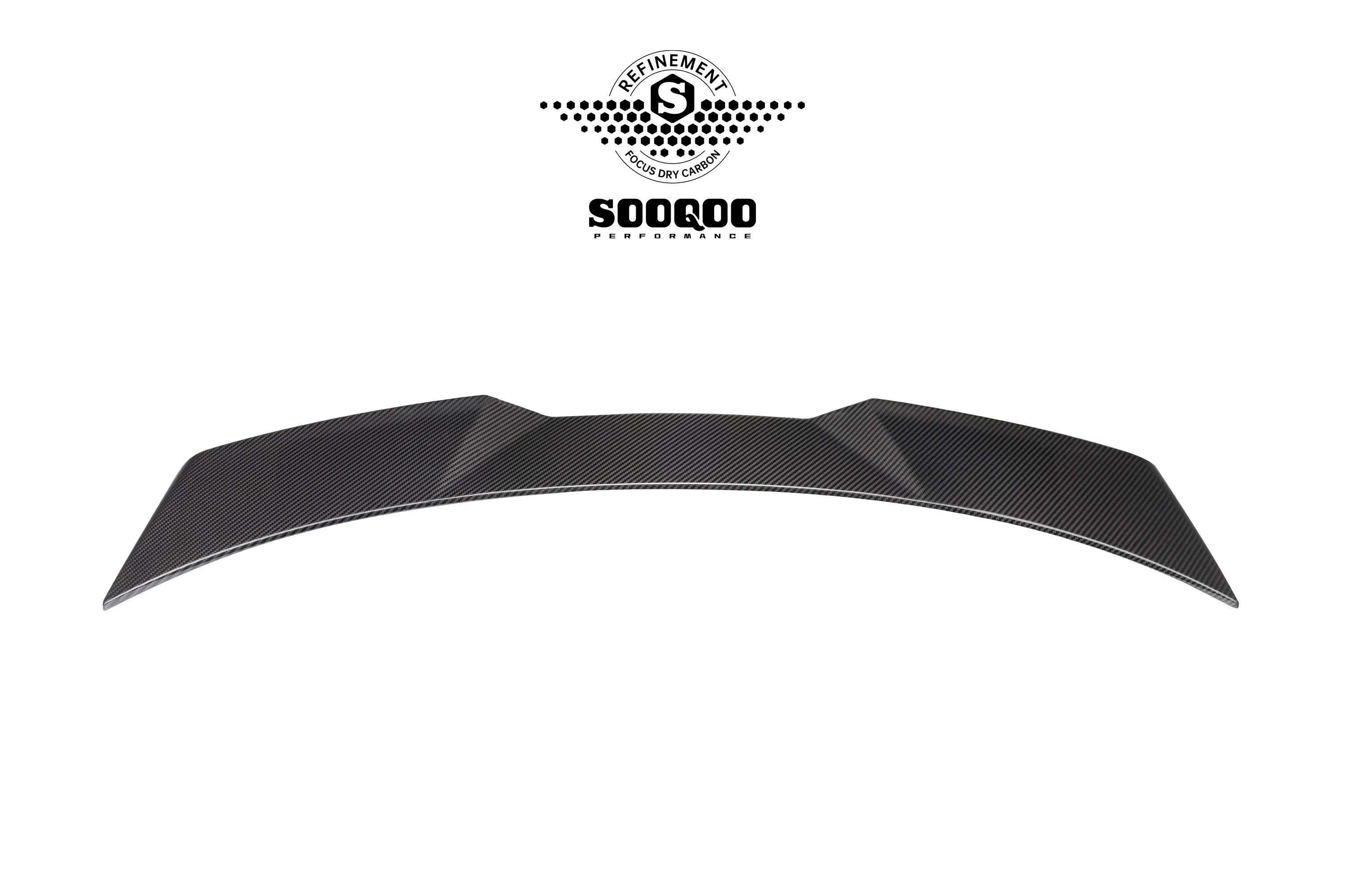 Mercedes Benz CLE-Class AMG CLE 53 / 450 / 300 C236 2024-ON with Aftermarket Parts - Rear Roof Spoiler Dry Pre-preg Carbon Fiber from SOOQOO USA