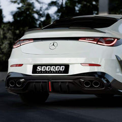 Mercedes Benz CLE-Class AMG CLE 53 / 450 / 300 C236 2024-ON with Aftermarket Parts - Rear Roof Spoiler Dry Pre-preg Carbon Fiber from SOOQOO USA