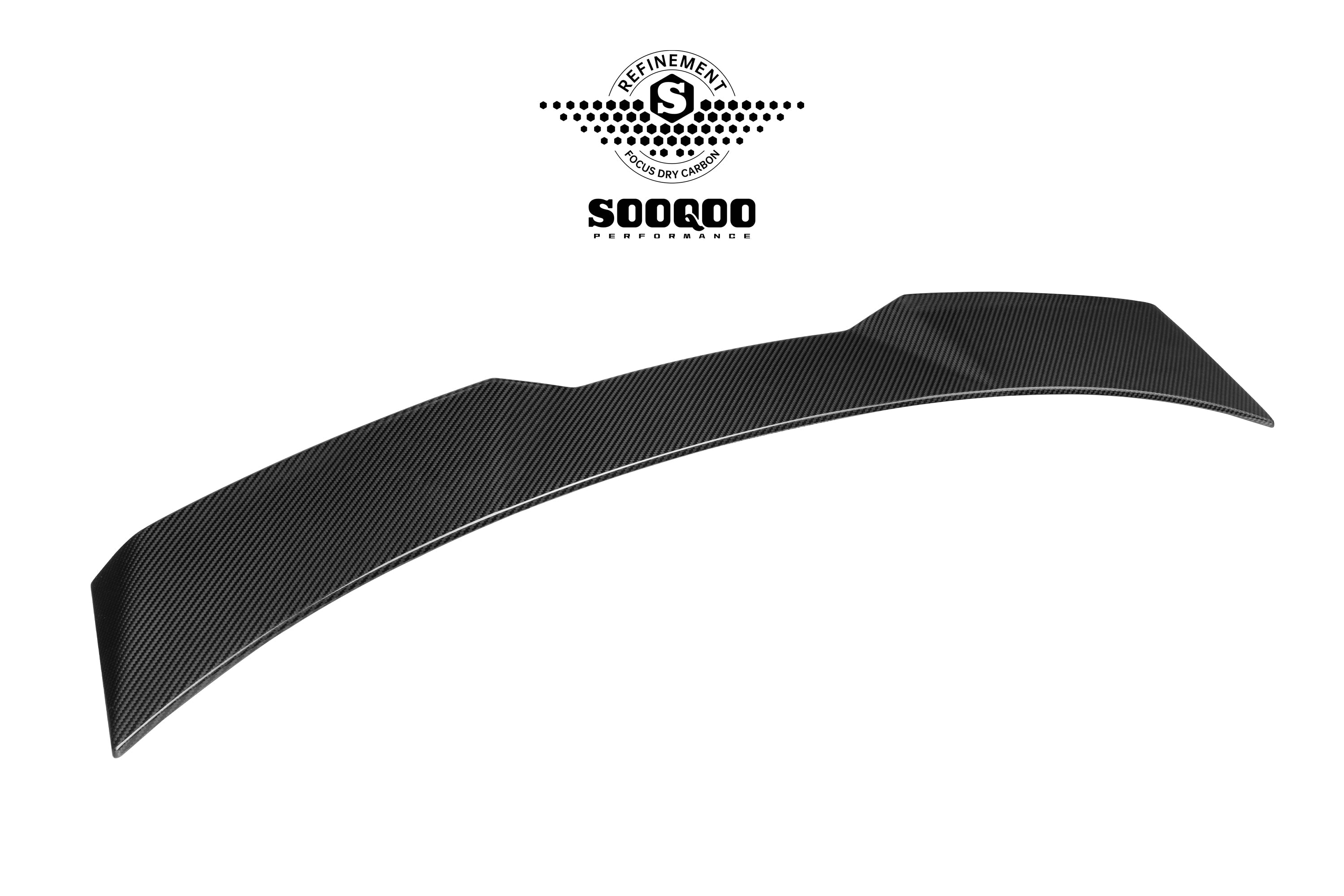 Mercedes Benz CLE-Class AMG CLE 53 / 450 / 300 C236 2024-ON with Aftermarket Parts - Rear Roof Spoiler Dry Pre-preg Carbon Fiber from SOOQOO USA