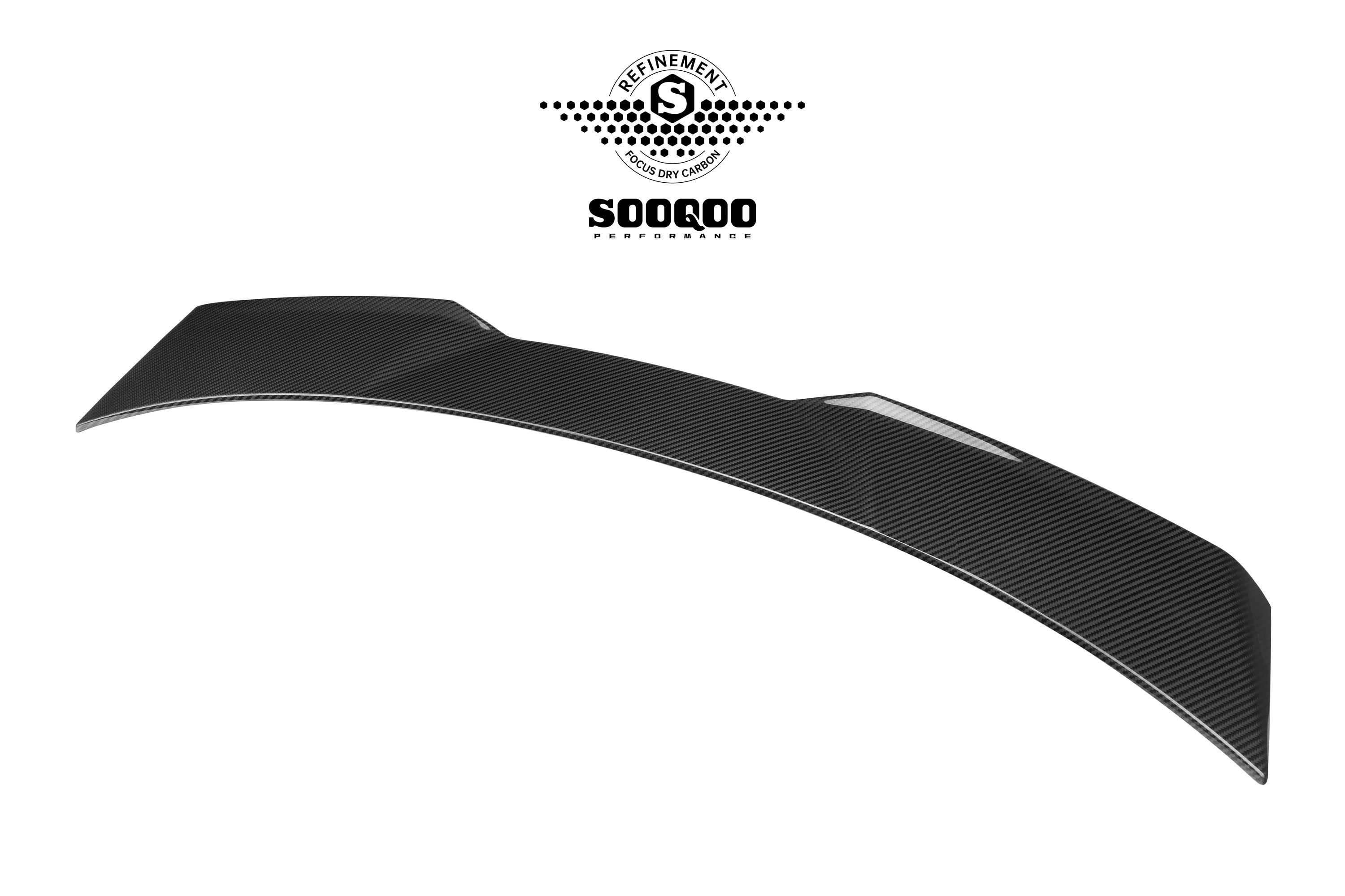 Mercedes Benz CLE-Class AMG CLE 53 / 450 / 300 C236 2024-ON with Aftermarket Parts - Rear Roof Spoiler Dry Pre-preg Carbon Fiber from SOOQOO USA