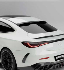 Mercedes Benz CLE-Class AMG CLE 53 / 450 / 300 C236 2024-ON with Aftermarket Parts - Rear Roof Spoiler Dry Pre-preg Carbon Fiber from SOOQOO USA