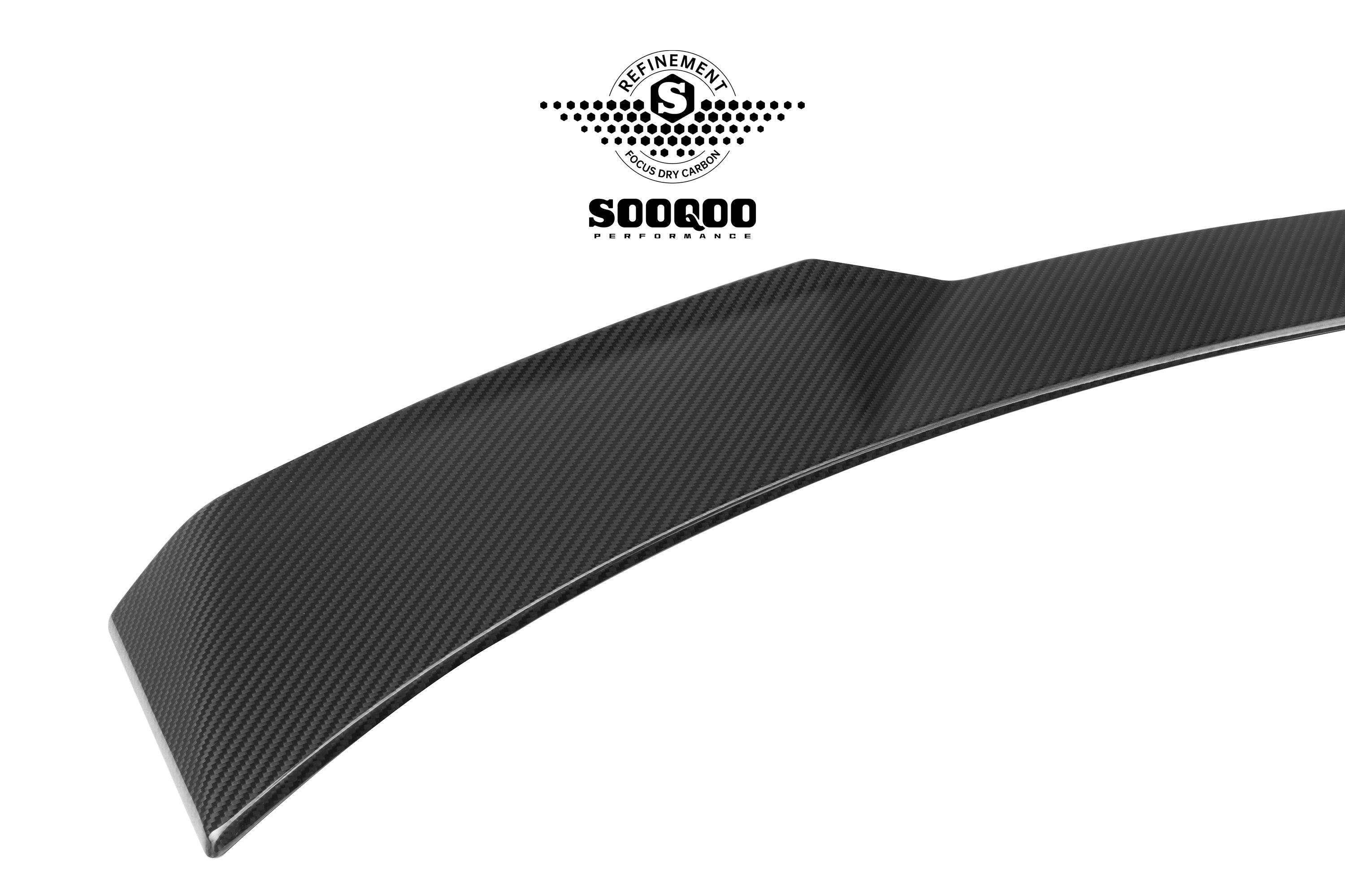 Mercedes Benz CLE-Class AMG CLE 53 / 450 / 300 C236 2024-ON with Aftermarket Parts - Rear Roof Spoiler Dry Pre-preg Carbon Fiber from SOOQOO USA
