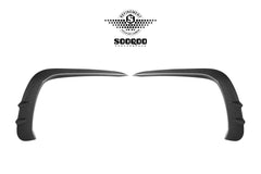 Mercedes Benz CLE-Class AMG CLE 53 C236 A236 2024-ON with Aftermarket Parts - Front Canards Dry Pre-preg Carbon Fiber from SOOQOO USA
