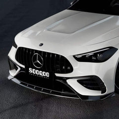 Mercedes Benz CLE-Class AMG CLE 53 C236 A236 2024-ON with Aftermarket Parts - Front Lip Dry Pre-preg Carbon Fiber from SOOQOO USA