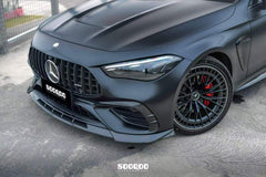 Mercedes Benz CLE-Class AMG CLE 53 C236 A236 2024-ON with Aftermarket Parts - Front Canards Dry Pre-preg Carbon Fiber from SOOQOO USA