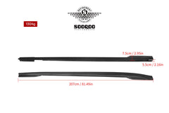 Mercedes Benz CLE-Class AMG CLE 53 / 450 / 300 C236 A236 2024-ON with Aftermarket Parts - Side Skirts Dry Pre-preg Carbon Fiber from SOOQOO USA