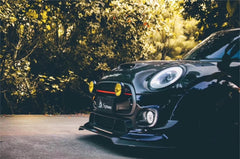 MINI Cooper JCW (John Cooper Works) Base S F56 LCI 2022-ON  with Aftermarket Parts - Front Lip Carbon Fiber / FRP from SPECTER PLUS