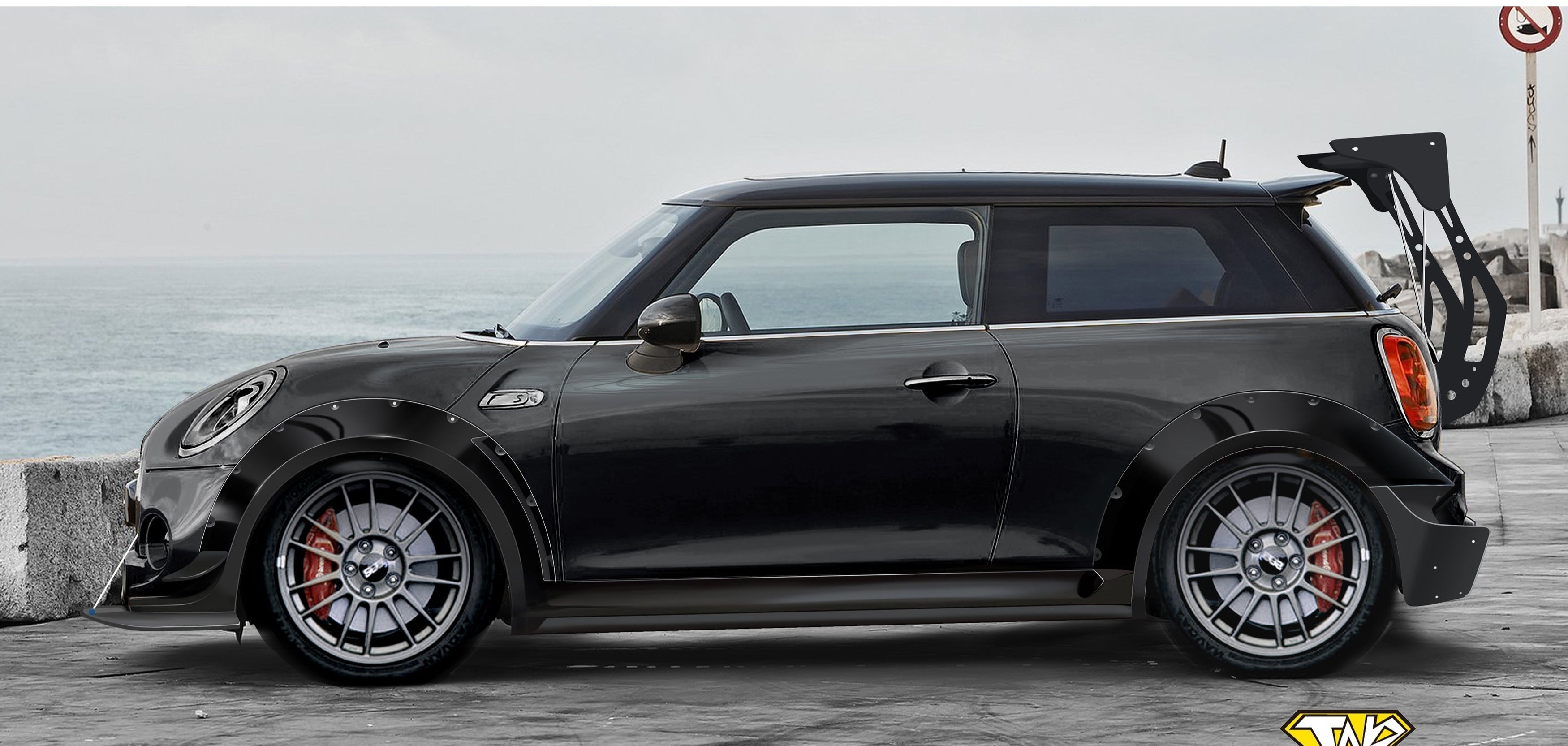 MINI Cooper JCW S Base F56 Aftermarket Parts - SPECTER PLUS Widebody ...
