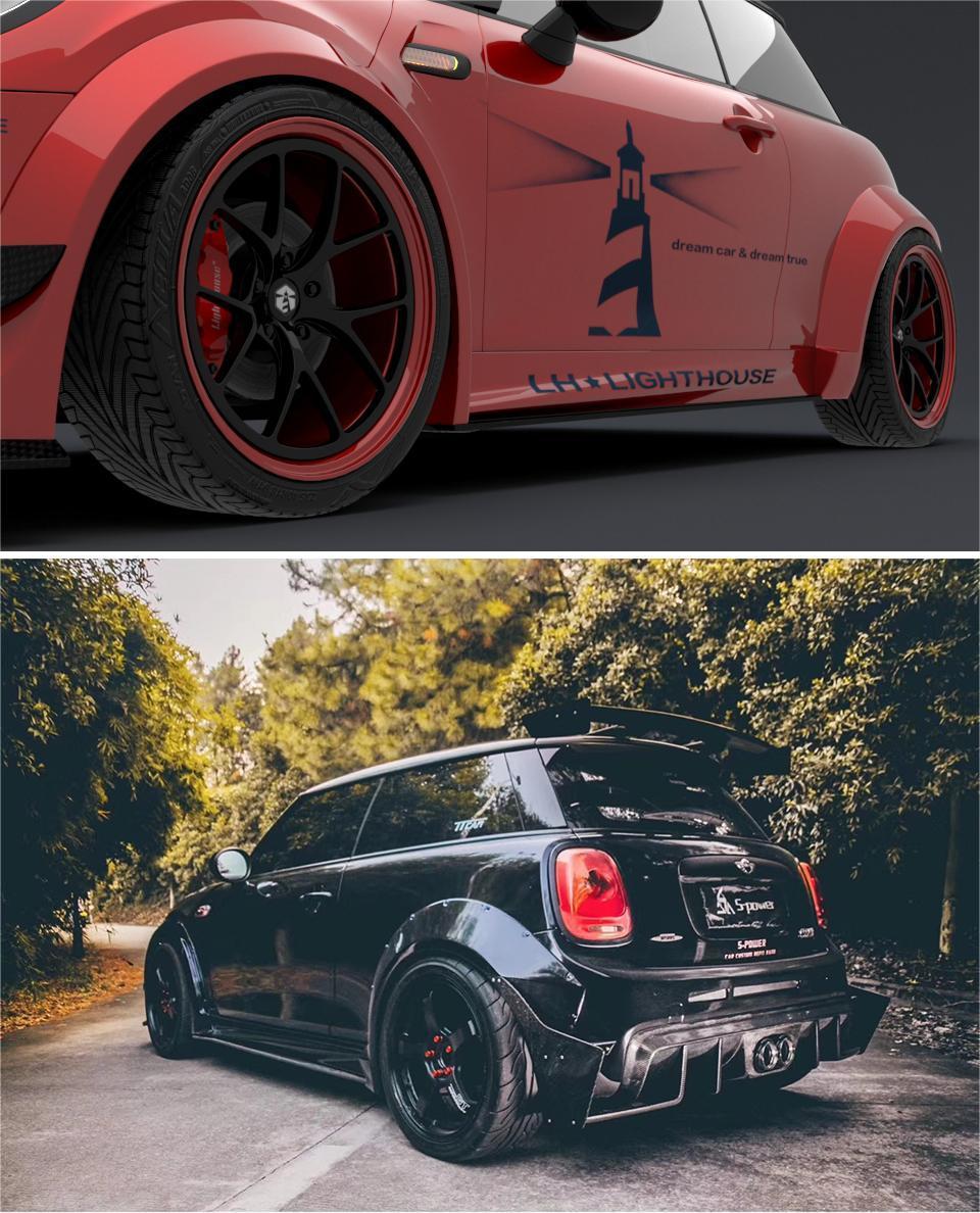 MINI Cooper JCW S Base F56 Aftermarket Parts - SPECTER PLUS Widebody ...