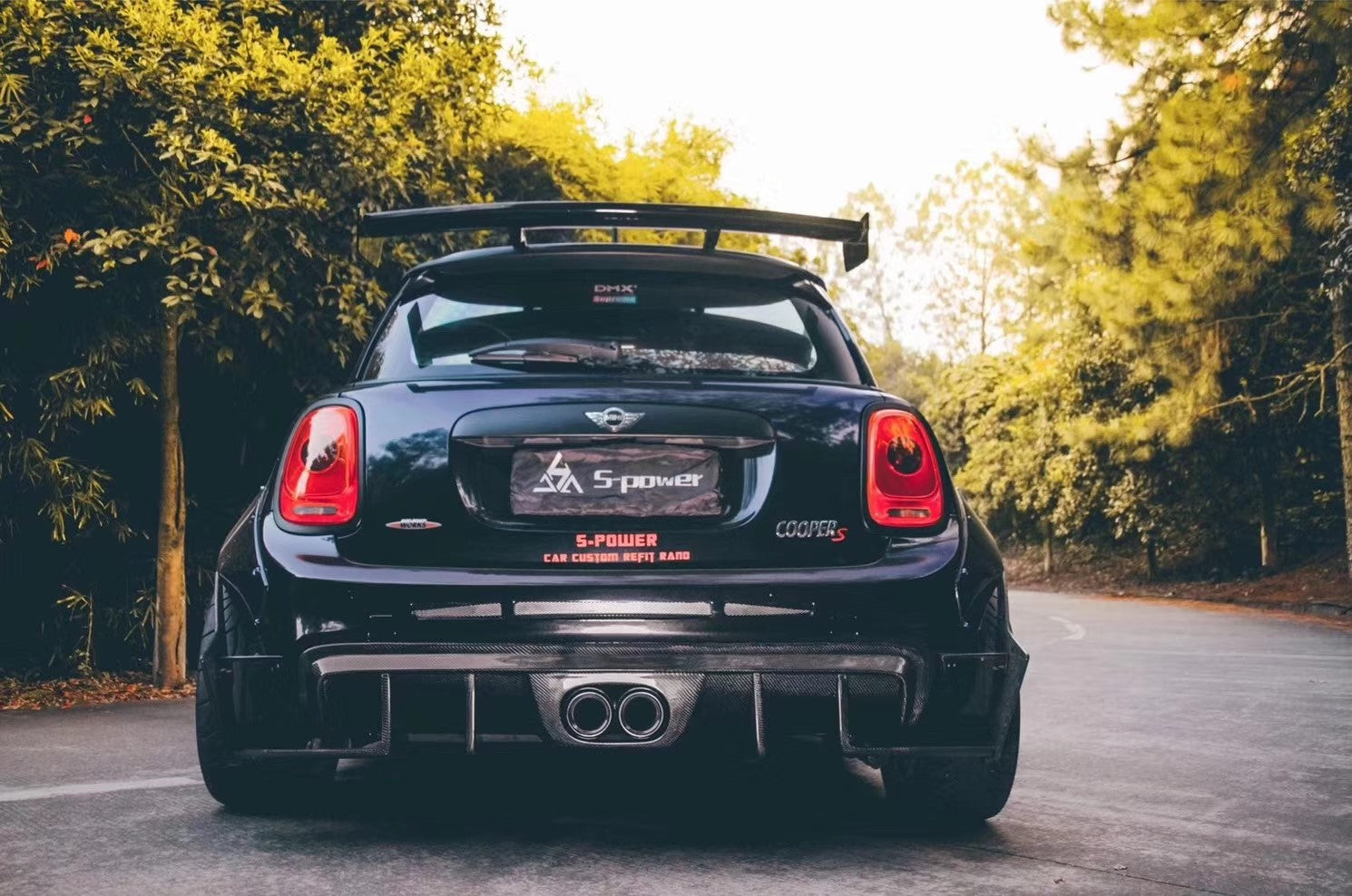 MINI Cooper JCW F56 Aftermarket Parts SPECTER PLUS Rear Bumper ...