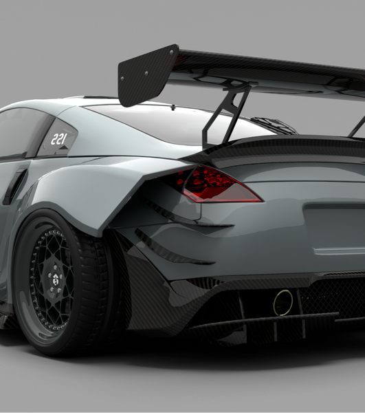 Nissan Nismo 350Z Z33 Aftermarket Parts - SPECTER PLUS Rear