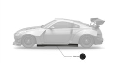 Nissan 350Z Nismo Performance Anniversary Grand Touring Base Fairlady Z Z33 2003 2004 2005 2006 2007 2008 2009 with Aftermarket Parts - Side Skirts Carbon Fiber / FRP from SPECTER PLUS