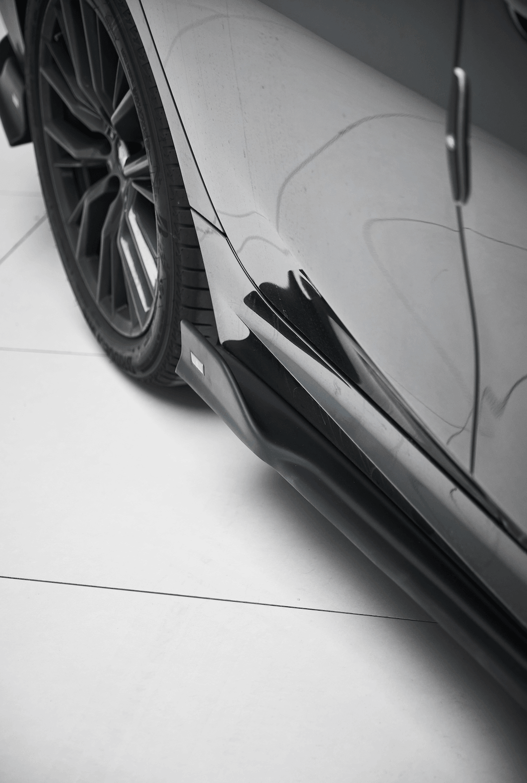 BMW 3 Series G20 330i M340i 2023 2024 LCI with Aftermarket Parts - Plustic Style Side Skirts ABS?from ArmorExtend?