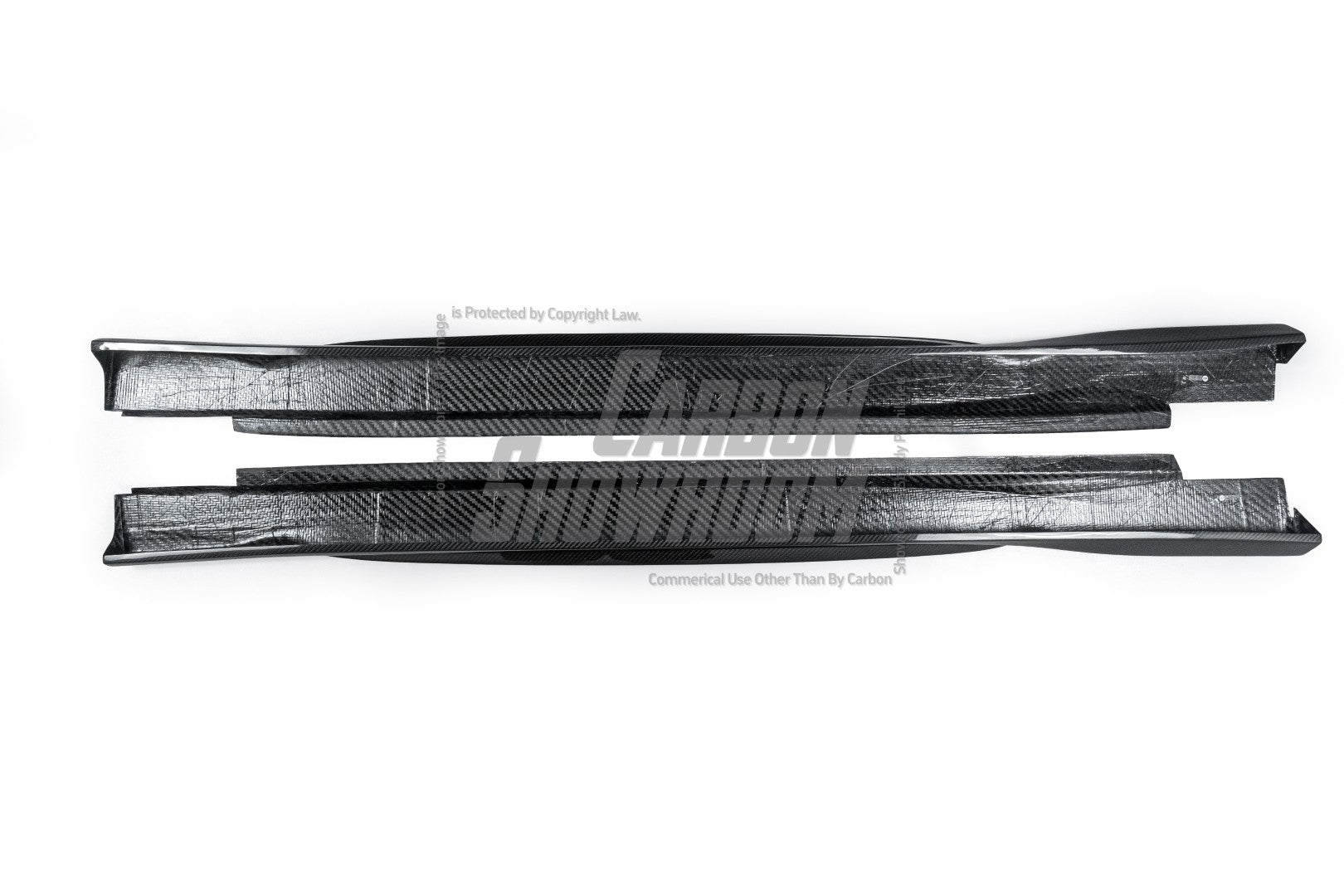 Porsche Cayenne 9Y0 9Y3 2018-ON with Aftermarket Parts - Side Skirts Pre-preg Carbon Fiber from TAKD Carbon