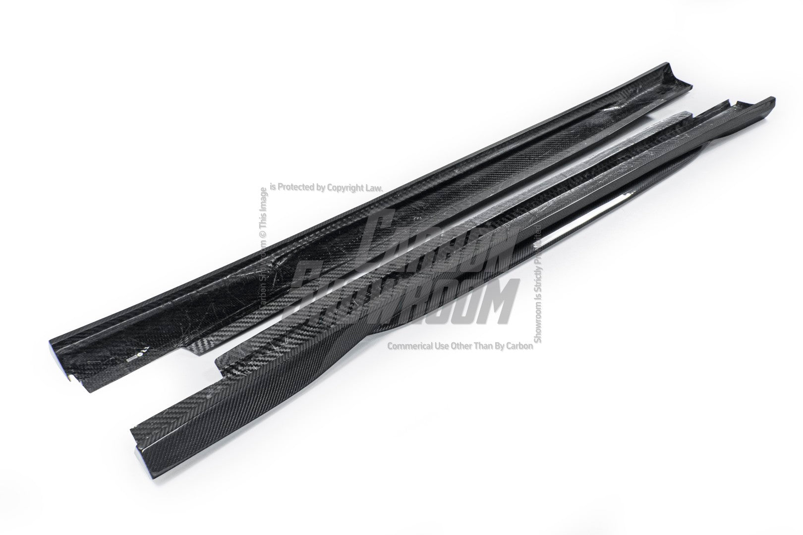 Porsche Cayenne 9Y0 9Y3 2018-ON with Aftermarket Parts - Side Skirts Pre-preg Carbon Fiber from TAKD Carbon
