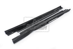 Porsche Cayenne 9Y0 9Y3 2018-ON with Aftermarket Parts - Side Skirts Pre-preg Carbon Fiber from TAKD Carbon