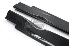 Porsche Cayenne 9Y0 9Y3 2018-ON with Aftermarket Parts - Side Skirts Pre-preg Carbon Fiber from TAKD Carbon