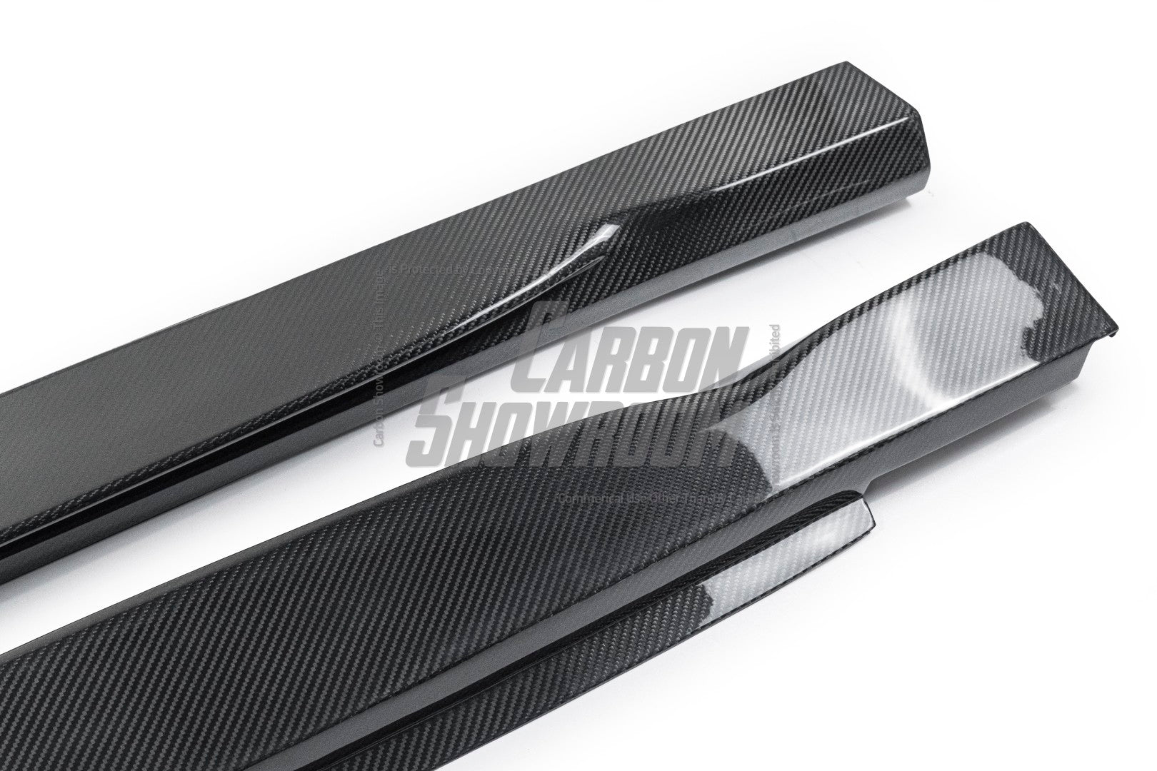 Porsche Cayenne 9Y0 9Y3 2018-ON with Aftermarket Parts - Side Skirts Pre-preg Carbon Fiber from TAKD Carbon