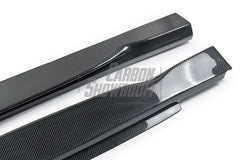 Porsche Cayenne 9Y0 9Y3 2018-ON with Aftermarket Parts - Side Skirts Pre-preg Carbon Fiber from TAKD Carbon
